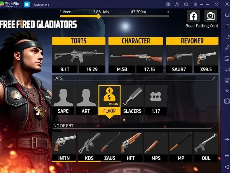 Free Fire Pro Gladiators gameplay screenshot
