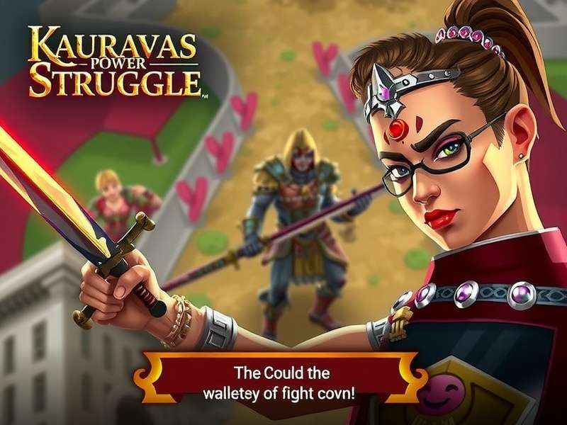 Strategic Gameplay in Kauravas Power Struggle Kauravas Power Struggle Gameplay Screenshot