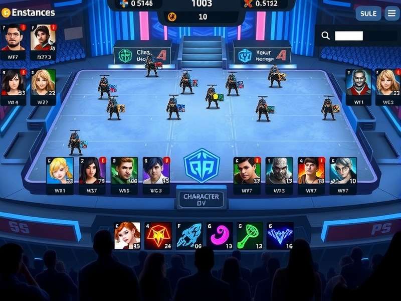 Gujarat Heroes Duel battle arena showing team combat