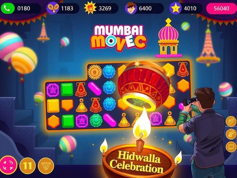 Mumbai Moves Magic development team working on game design