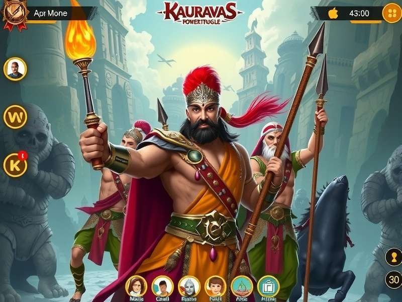 Strategic Planning in Kauravas Power Struggle Kauravas Power Struggle Strategy Map