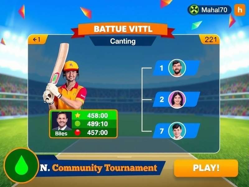 Mohali Powerful Batters community tournament event