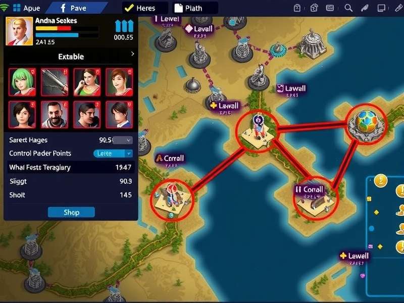 Andhra Aces Supreme gameplay screenshot showing character selection
