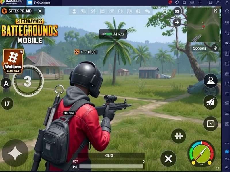 PUBG Mobile close combat gameplay