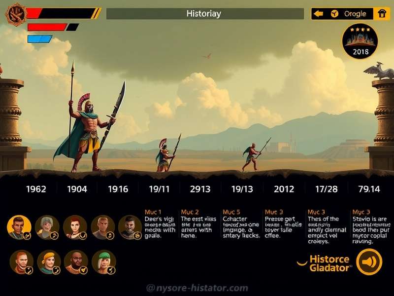 Mysore Gladiator Gameplay Mysore Gladiator gameplay screenshot showing characters and environment