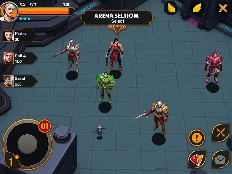 Arrah Champions character showcase with multiple heroes