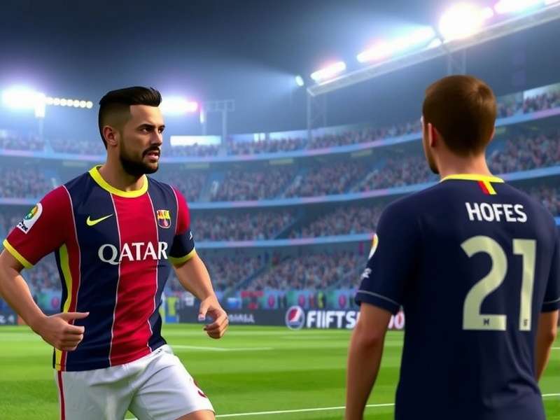 FIFA Pro Star 6 tournament scene with professional players