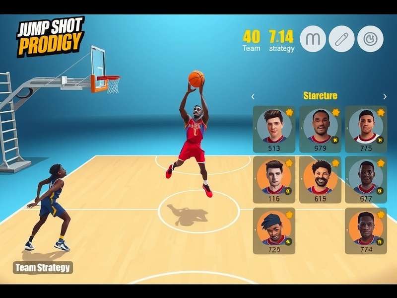 Jump Shot Prodigy character customization options