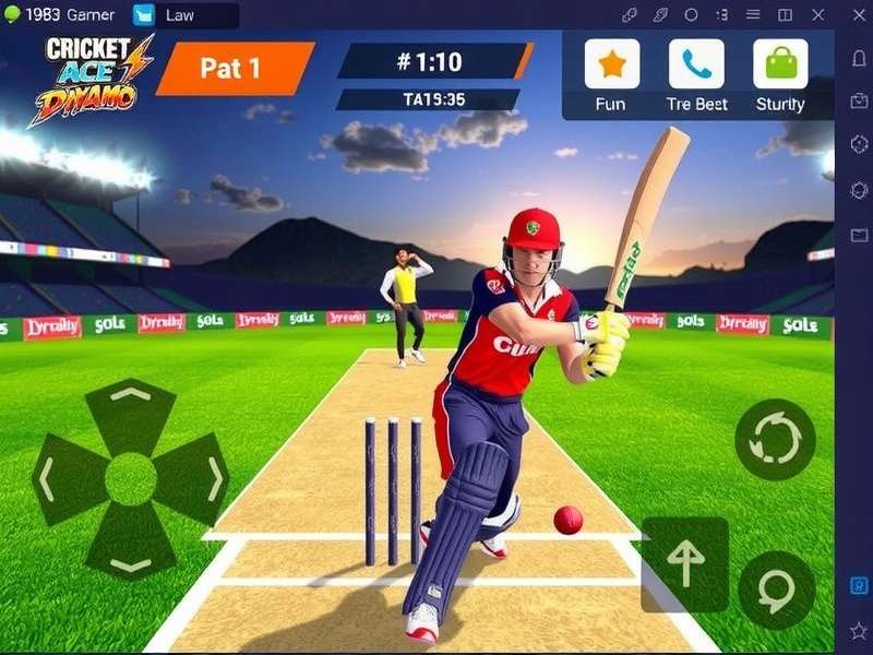 Cricket Ace Dynamo Gameplay Controls