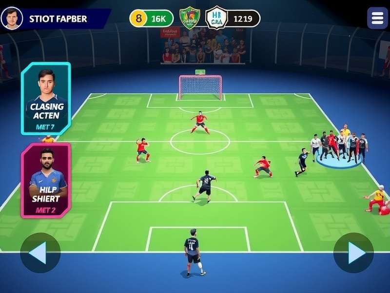 Bollywood Handball Superstars character customization interface