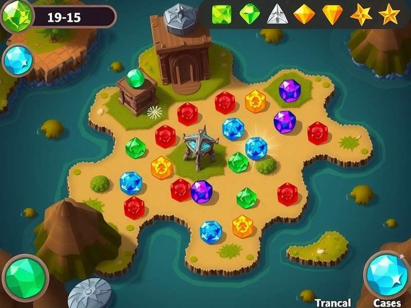 Precious Gems Hunt gem collection showcase