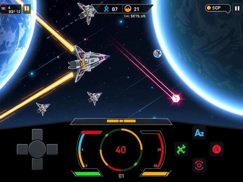 Star Strike Ace Development Process Star Strike Ace development team and concept art