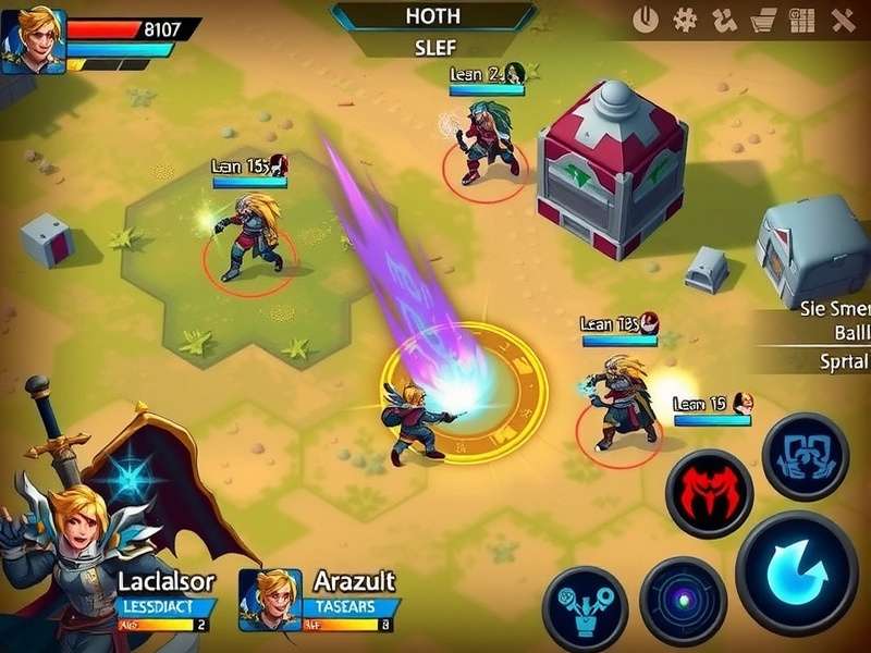 Blitz Blast character abilities showcase with visual effects