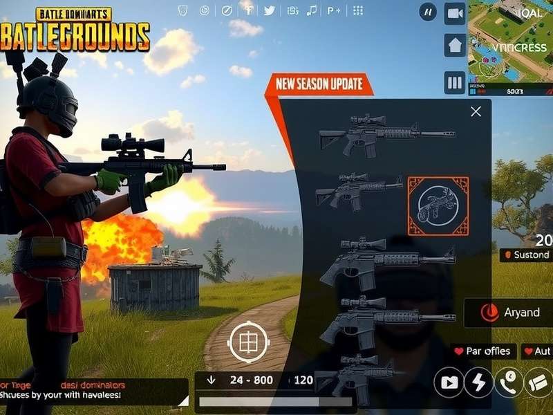 Desi PUBG Dominators gameplay screenshot showing intense battle royale action