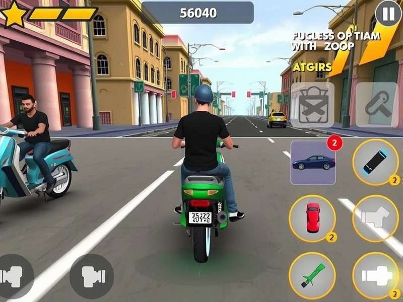 Amritsar Zippy Cruise vehicle customization screen showing various options