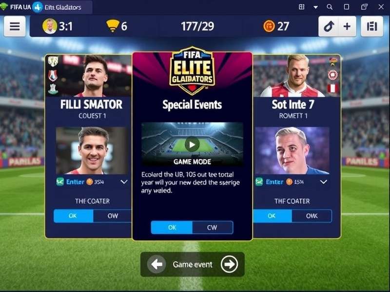 FIFA Mobile Elite Gladiators gameplay screenshot