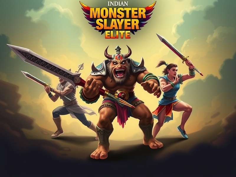 Indian Monster Slayer Elite Game Main Screen