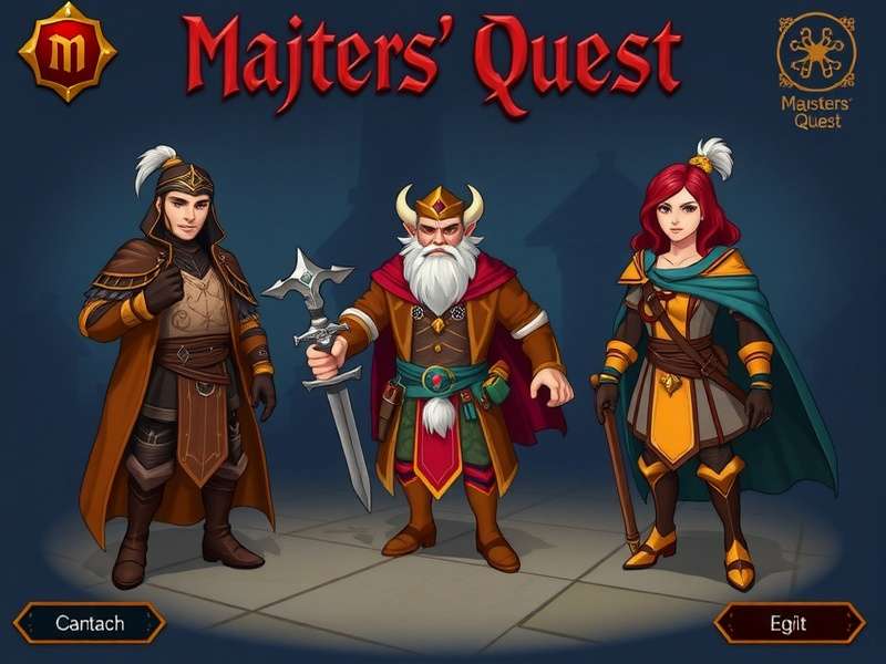 Majestic Masters Quest character classes showcase
