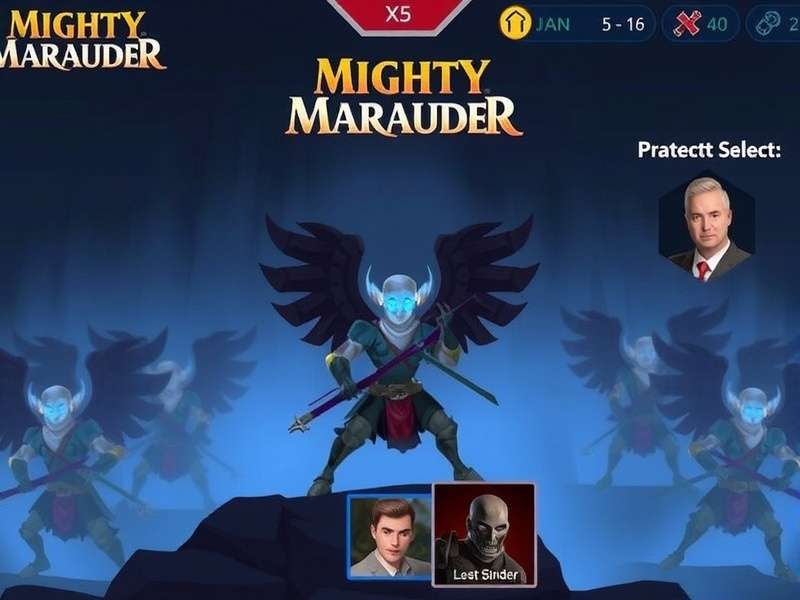 Mighty Marauder Game Interface