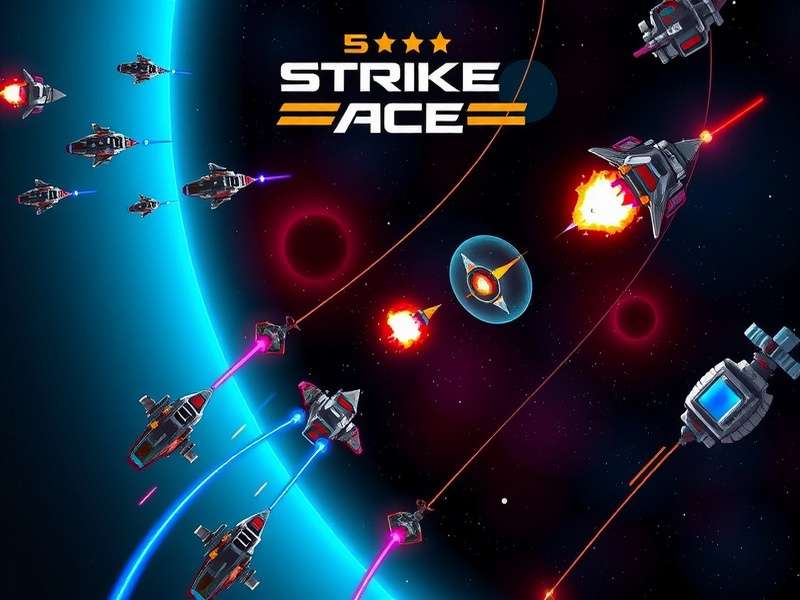 Star Strike Ace Game Features Star Strike Ace feature showcase with multiple gameplay elements
