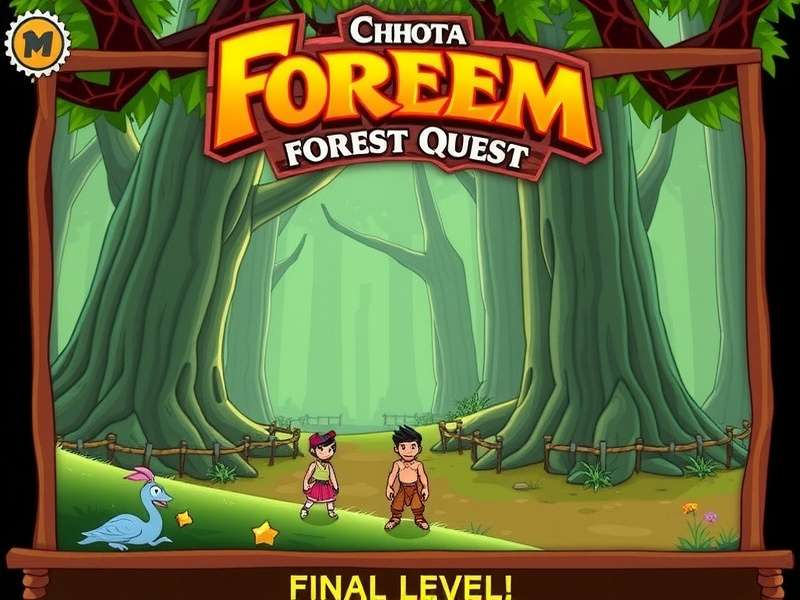 Chhota Bheem Forest Quest characters collage