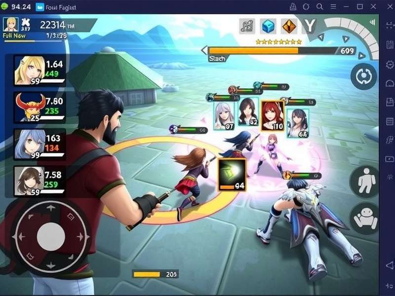 Shining Legends Multiplayer Mode Shining Legends multiplayer mode showing team coordination and cooperative gameplay