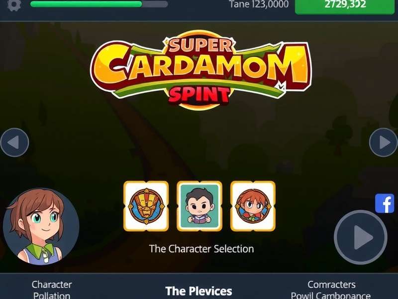 Super Cardamom Sprint Gameplay Screenshot