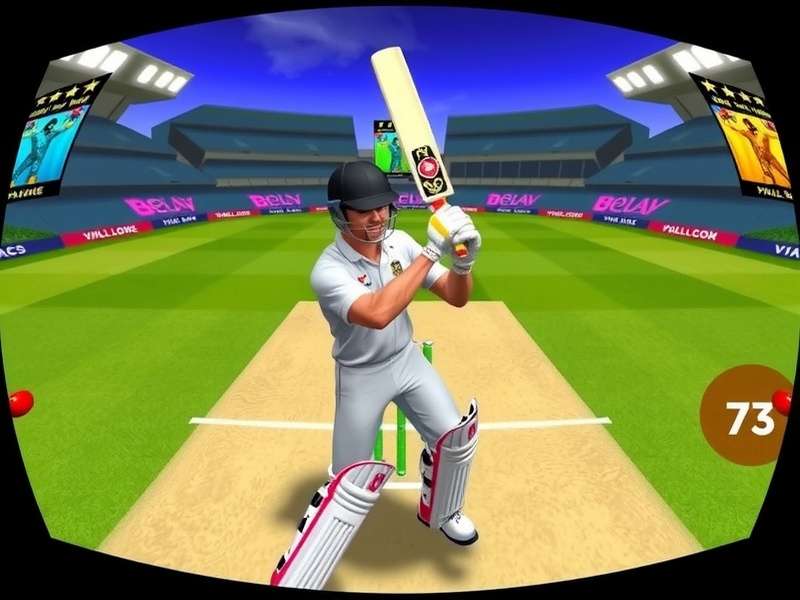 VR Cricket Champion Legend batting and bowling mechanics