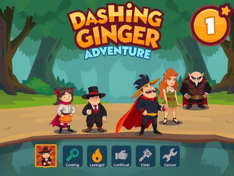 Dashing Ginger Adventure control scheme illustration