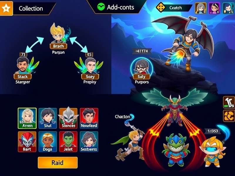 Power Boost Quest character selection screen showing diverse character options