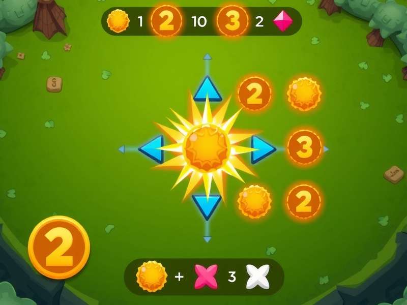 Goa Flash Blast gameplay screenshot showing colorful interface