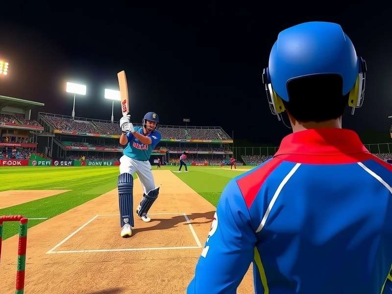 Indian Cricket VR Ace gameplay
