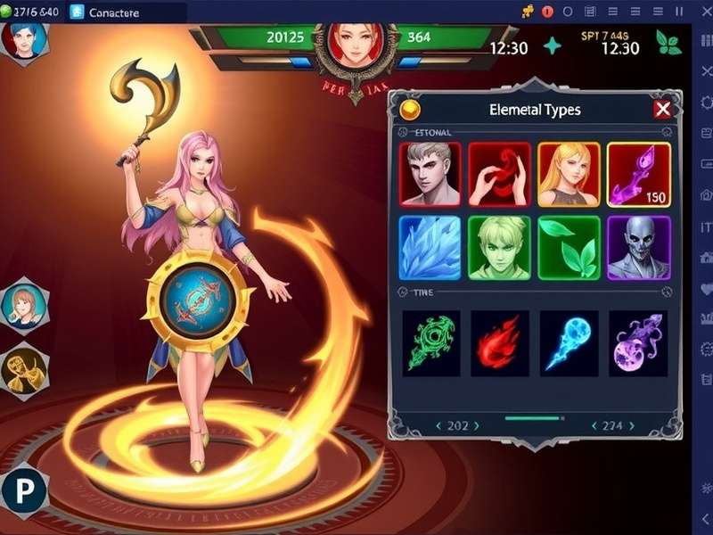 Atma Rival Spirit Warriors gameplay screenshot showing character selection