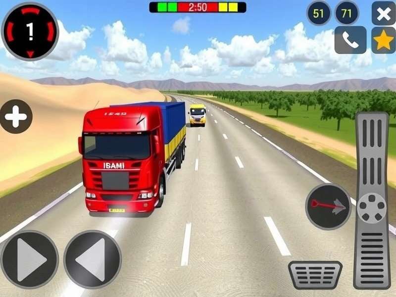 Shipment Superstar Pro gameplay showing truck on Indian highway