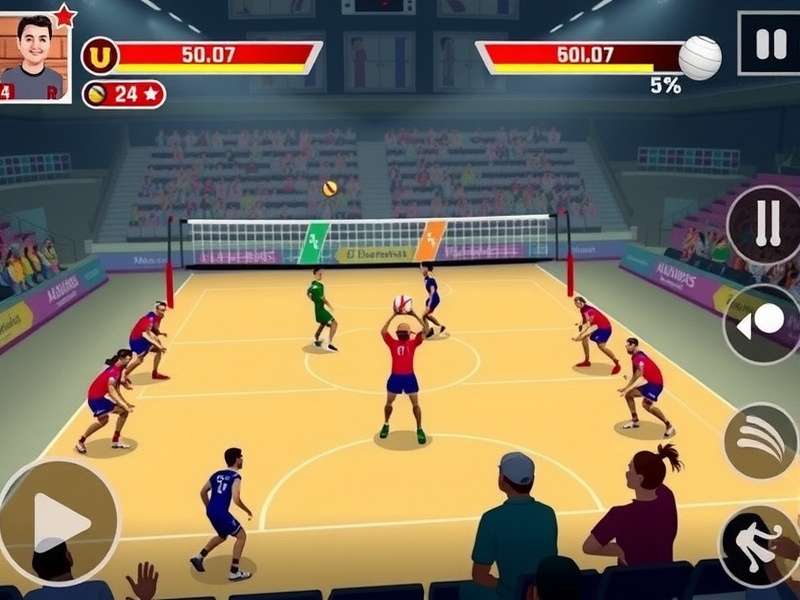 Dharamshala Volley Wizards character selection screen