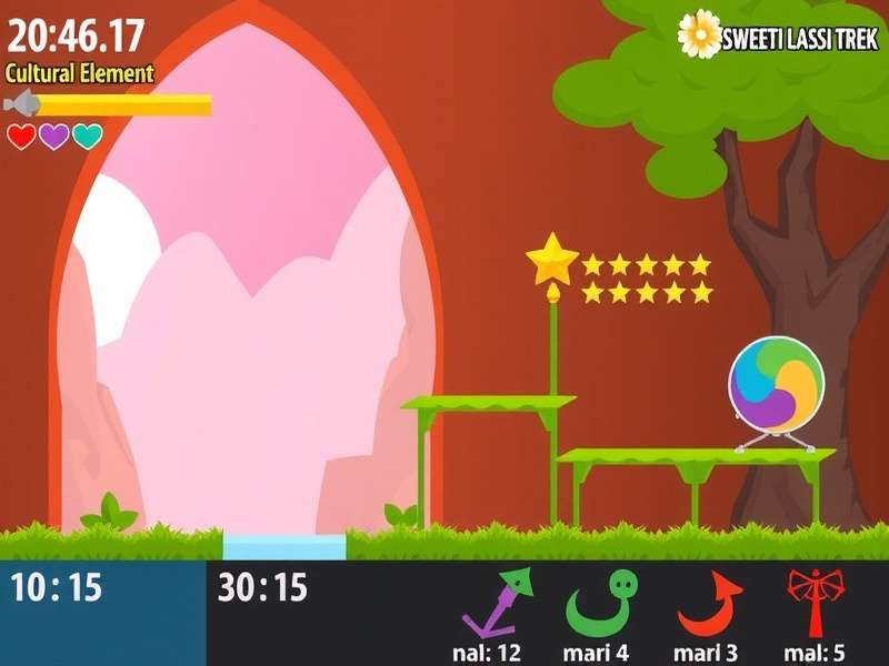 Sweetie Lassi Trek Gameplay Screenshot