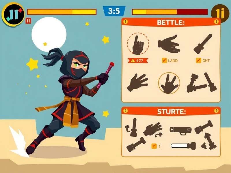Noida Ninja gameplay screenshot showing character in action