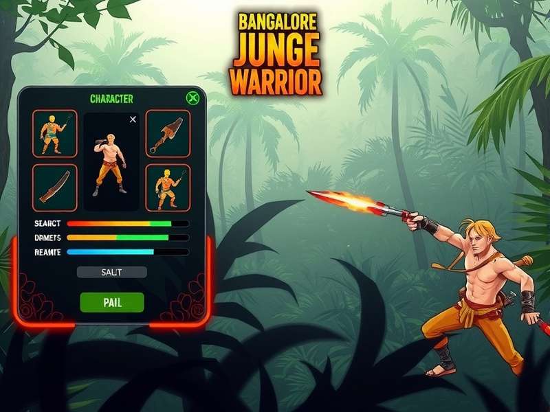 Bangalore Jungle Warrior character customization screen