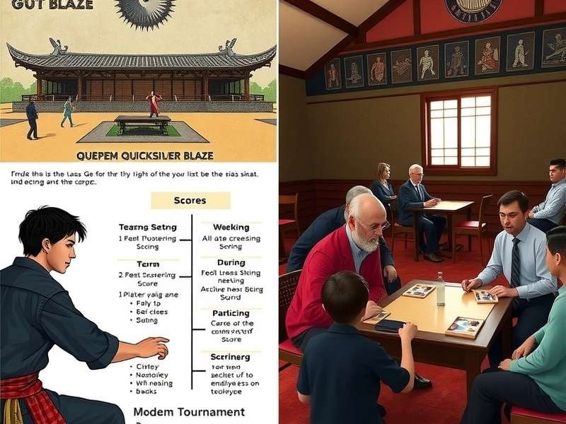 Modern tournament of Quepem Quicksilver Blaze with diverse participants