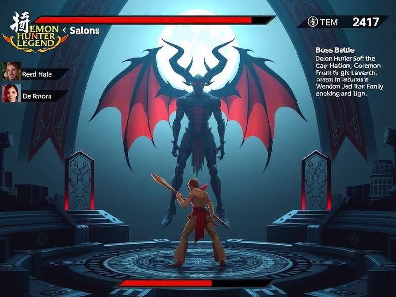 Demon Hunter Legend Gameplay Screenshot