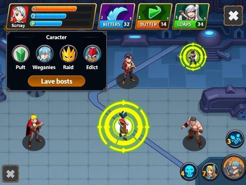 Power Boost Quest gameplay screenshot showing character selection and boost mechanics