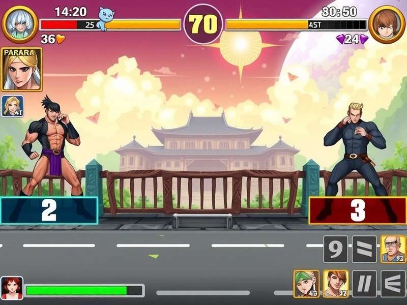 Advanced combo demonstration in Parra Might Legendary Fight