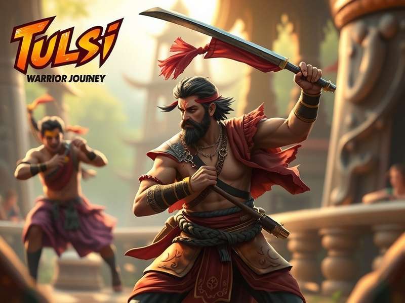 Tulsi Warrior Journey gameplay combat scene