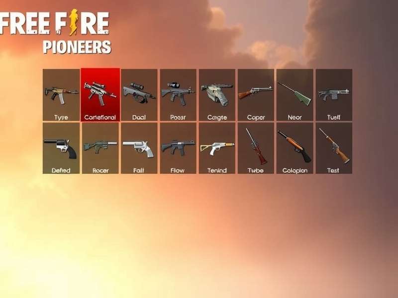 Free Fire Pioneers character roster
