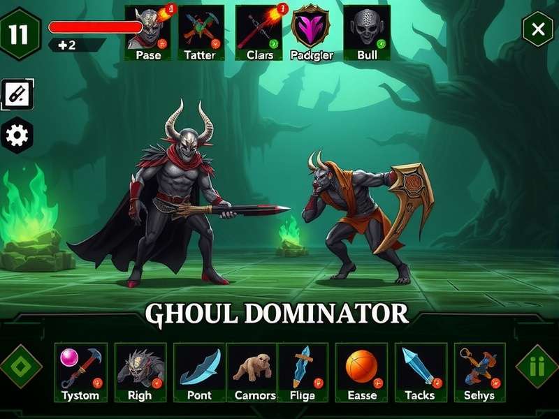Ghoul Dominator character selection screen