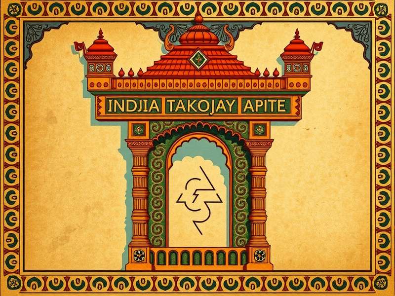 Traditional Indian Temple Puzzle components and solution