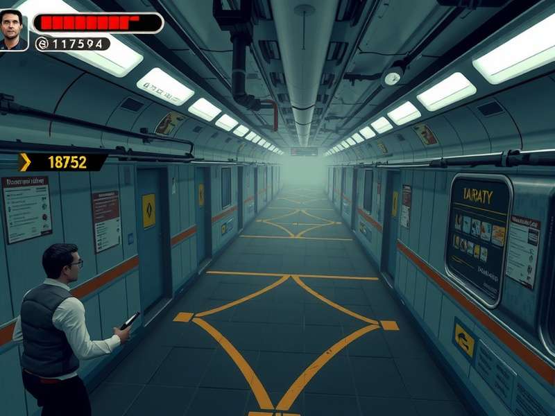 Mumbai Metro Mayhem level design showing multiple paths through metro station