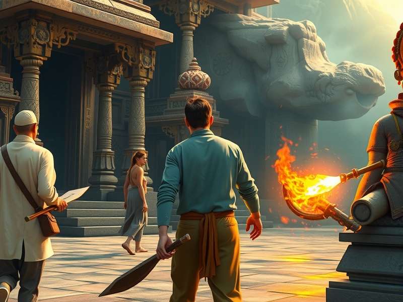 Mystic Saffron Expedition combat system demonstration