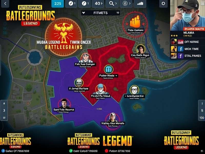 PUBG Mumbai Legend gameplay screenshot showing battle royale action