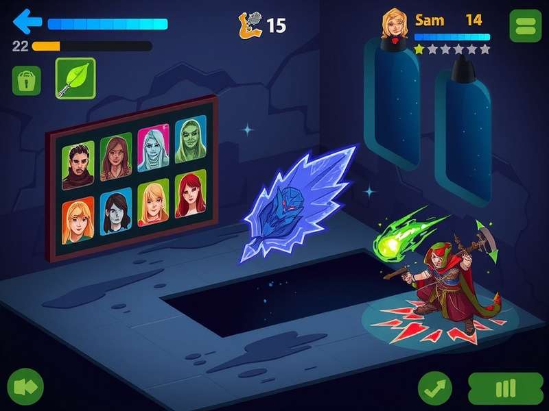 Murky Warlock S Lair gameplay screenshot showing mystical interface